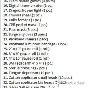 Basic First Aid Kit | PostAds PH