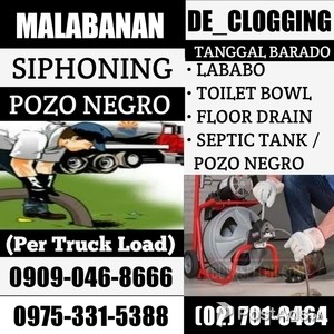MALABANAN SIPHONING POZO NEGRO QUEZON CITY 09090468666 701-8464 | PostAds PH