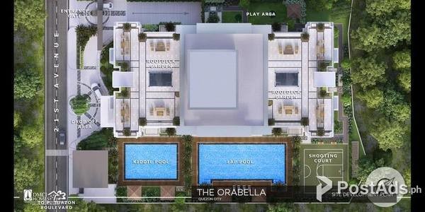 CONDO PROPERTY NEAR GATEWAY AND ARANETA CENTER CUBAO THE ORABELLA DMCI