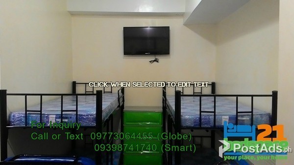 Affordable Male Bedspace Makati