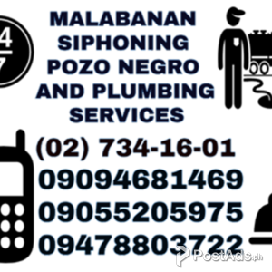 Malabanan Siphoning pozo negro services 027341601 09478803722 | PostAds PH