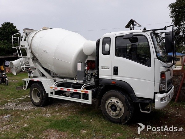 Sinotruk Homan Transit Mixer 4 cubic 6wheeler Brandnew