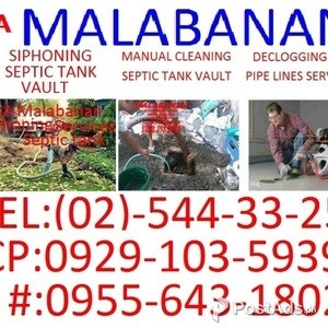 Malabanan 24/7 Siphoning Services Marikina City.02-5443325 | PostAds PH
