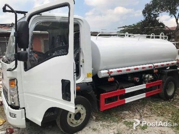 Homan Water Tanker 4KL Sprinkler 6 wheeler Sinotruk Brandnew