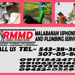 PASIG RMMD PLUMBING AND SIPHONING SERVICES 09106270160 | PostAds PH