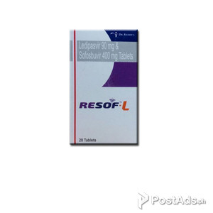 Resof L : Sofosbuvir 400 mg Ledipasvir 90 mg Resof L Tablets Price & | PostAds PH