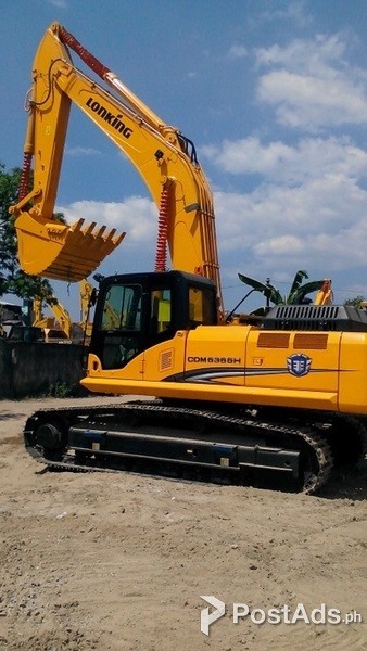 CDM6365 Lonking Hydraulic Excavator / Backhoe 1.6cbm Bucket size
