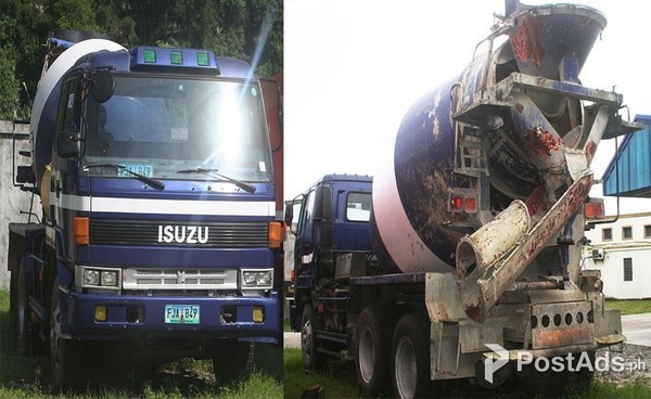 SELL ISUZU MIXER TRUCK