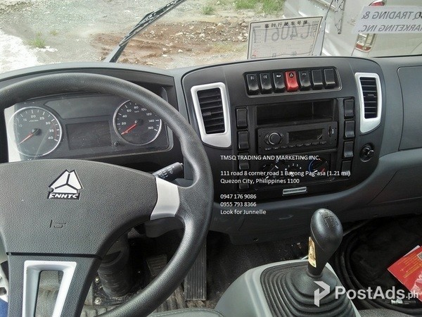 HOWO A7 - T7 front face 10 Wheeler Dump Truck 20m³