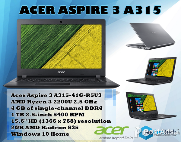Laptop Acer Aspire 3 A315-41G-R5U3