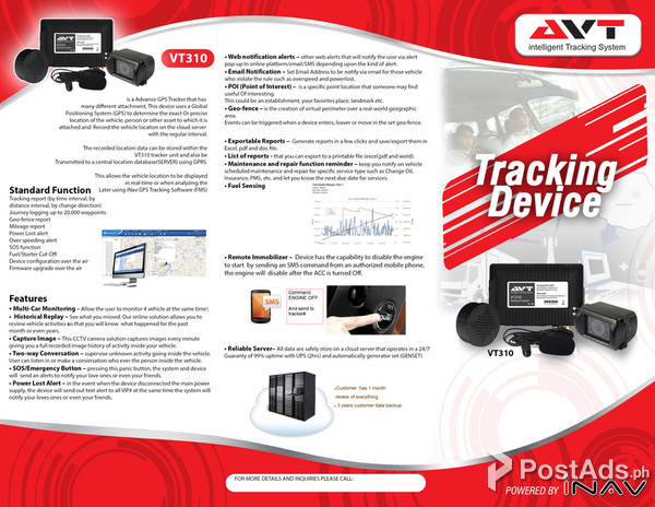 AVT310 Tracking Device