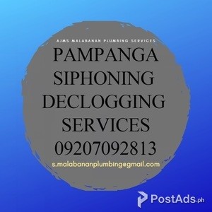 pampanga siphoning and declogging services 09652202000 | PostAds PH