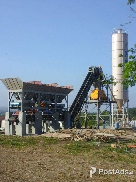 STATIONARY BATCHING PLANT 50 CUBIC/1 CUBIC PER BATCH