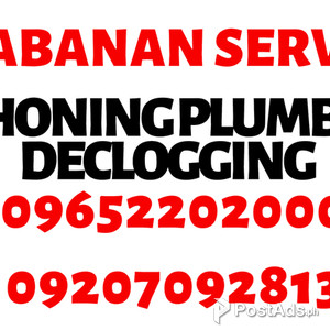 agono malabanan siphoning plumbing declogging services 09652202000 | PostAds PH