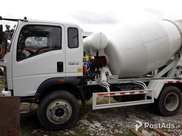 Homan Transit Mixer 4cubic 6wheeler 4x2 Sinotruk For sale