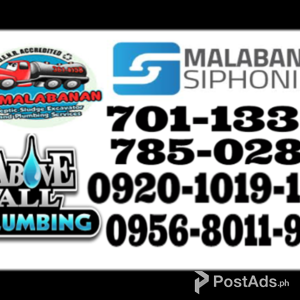 GVY Vinar malabanan plumbing services 701-1336 / 785-0283 / 987-6313 | PostAds PH