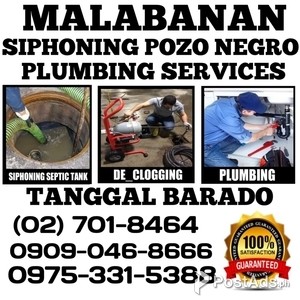 MAKATI CITY MALABANAN SIPHONING POZO NEGRO PLUMBING 09090468666 | PostAds PH