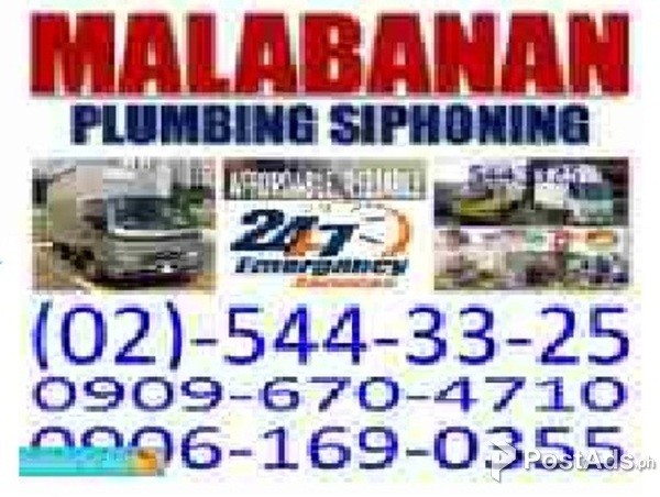 Malabanan Declogging Services Paranaque City.02-5443325