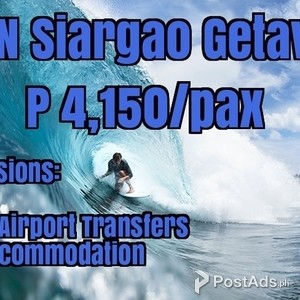 3DAYS/2NIGHTS SIARGAO TOUR | PostAds PH