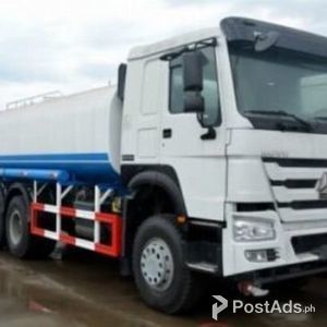 2. 10 Wheeler HOWO A7 Water Truck, 380HP, 20,000L with 2 Squirt Gun | PostAds PH