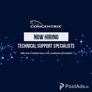 200 Technical Support Specialist Needed! | PostAds PH