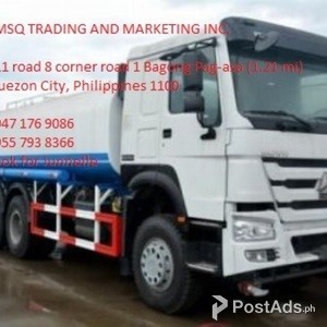 5. 10 Wheeler HOWO A7 Water Truck, 380HP, 20,000L with 2 Squirt Gun | PostAds PH