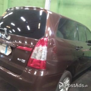 TOYOTA INNOVA BROWN FOR RENT | PostAds PH