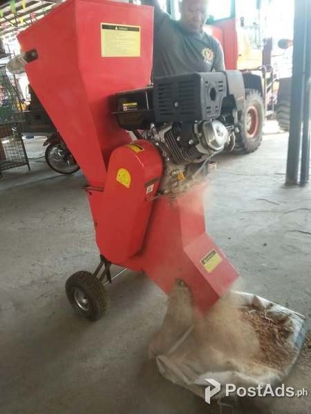 10. PORTABLE WOOD CHIPPER.
