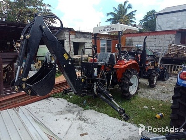 FARM BUDDY with loader attachment