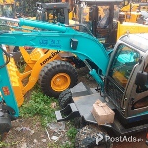 Jinggong JG80 Hydraulic Excavator Wheel Type TMSQ | PostAds PH