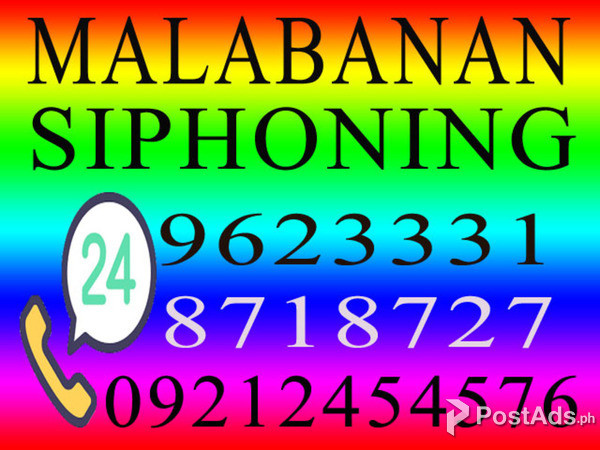 Pasay Malabanan Siphoning Services 0921-2454-576