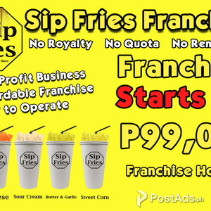 Sip Fries | PostAds PH