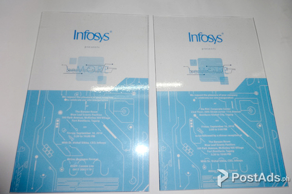 Acrylic Invitation