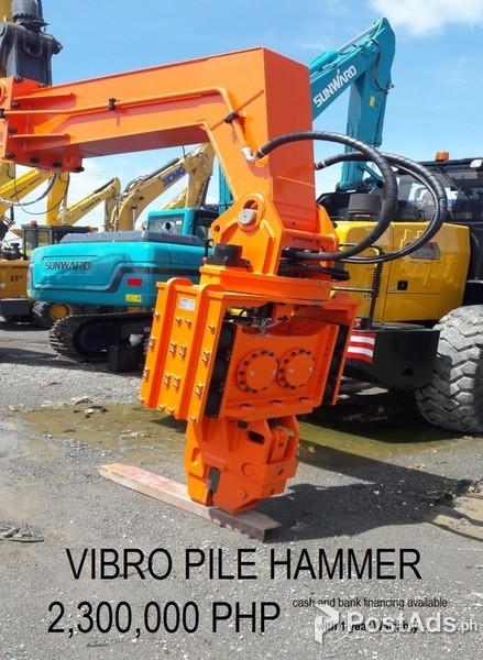 20. Vibro pile hammer