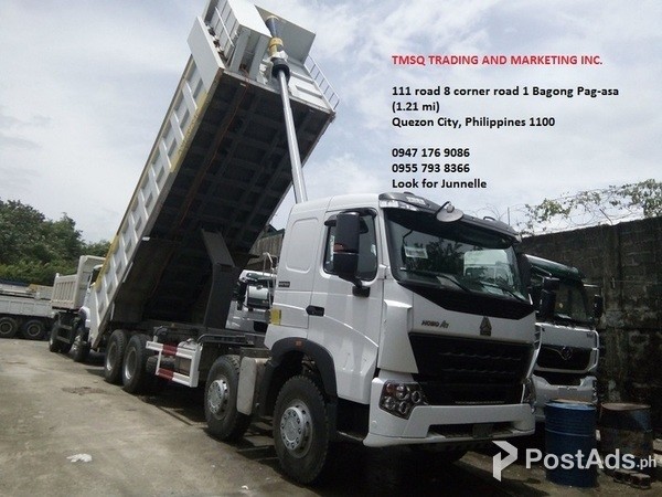 21. Sinotruk Howo A7 8x4 Dump Truck 12Wheeler 