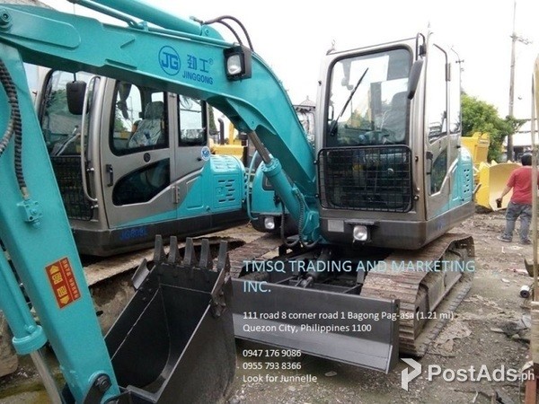 23. Jinggong chain type haydraulic excavator .30m³