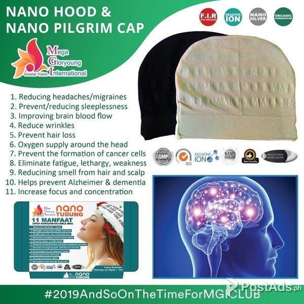 Prevent Stroke, use MGI Nano Hood Today, no more migraines and pains
