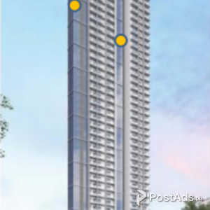 Uptown Arts Residences - Studio Unit with Balcony - 41.5 sq.m | PostAds PH