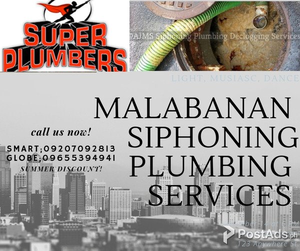 Gab siphoning plumbing services 09655394941 carmona