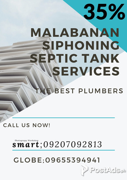 malabanan siphoning plumbing services 09655394941