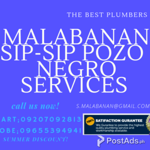 Gab malabanan sip-sip pozo negro services 09207092813 | PostAds PH
