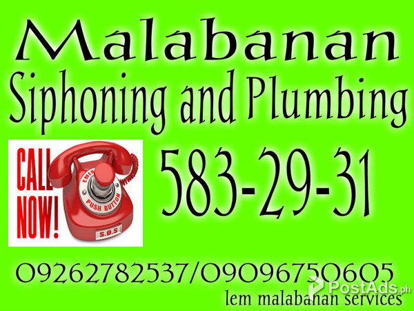 la union malabanan siphoning pozo negro services 09096750605
