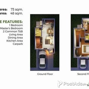 2 STOREY TOWNHOUSE WELLINGTON GREEN in Cogon,Compostela Cebu | PostAds PH