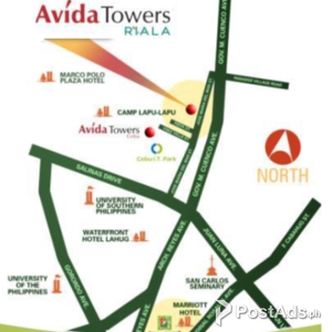 (T4) STUDIO UNIT AVIDA TOWER RIALA in CEBU I.T PARK , CEBU CITY | PostAds PH