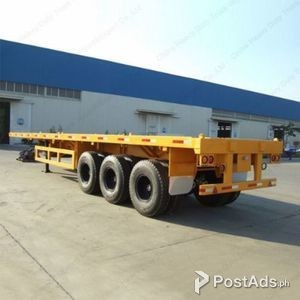 29. 40ft Tri-Axle Flatbed Semi-Trailer (12 lock) HIGH BED | PostAds PH
