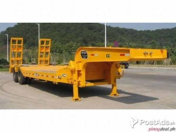 29. Two-Axle Lowbed Semi-Trailer 