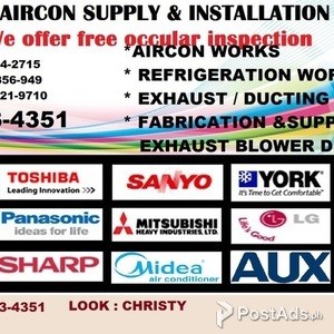AIRCON CLEANING , AIRCON SERVICE , AIRCON INSTALLATION | PostAds PH