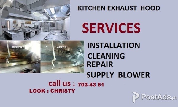 EXHAUST CLEANING , EXHAUST INSTALLATION, REPAIR