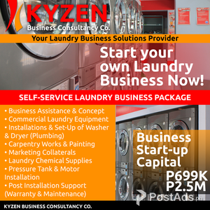 Self Service Laundry Business Package Laundromat | PostAds PH