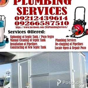 JNA SIPHONING AND PLUMBING SERVICES | PostAds PH